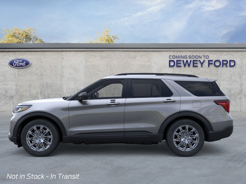 New 2026 Carbonized Gray Metallic Ford Active image 3