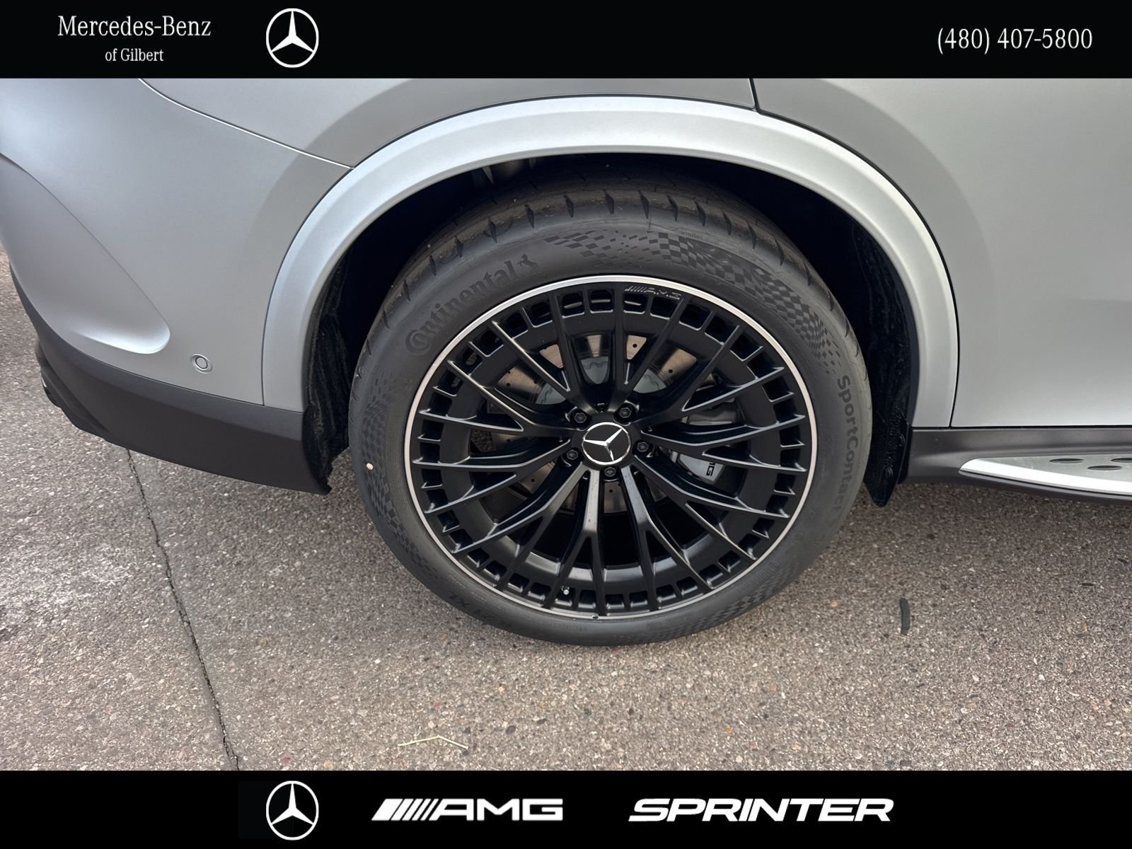New 2026 MANUFAKTUR Cirrus Silver Magno Mercedes-Benz GLC 43 AMG® image 8