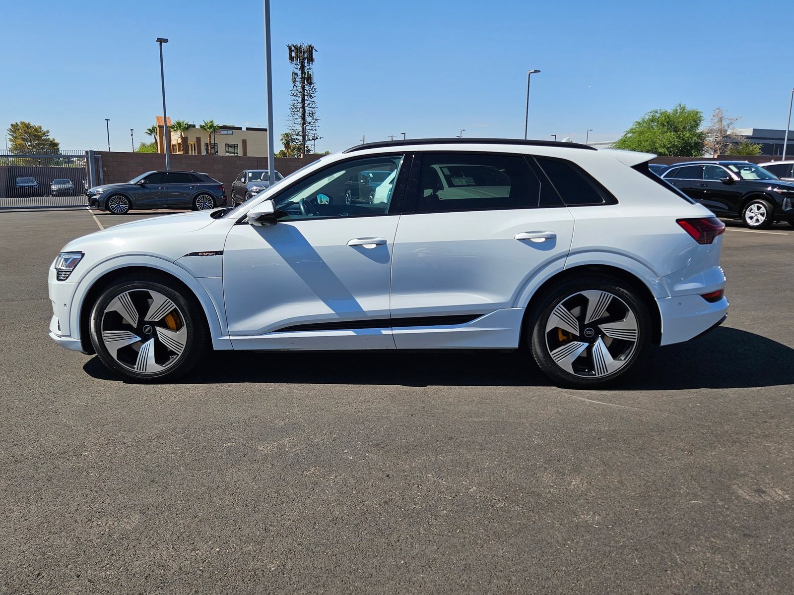 Used 2023 Glacier White Metallic Audi Premium Plus image 9
