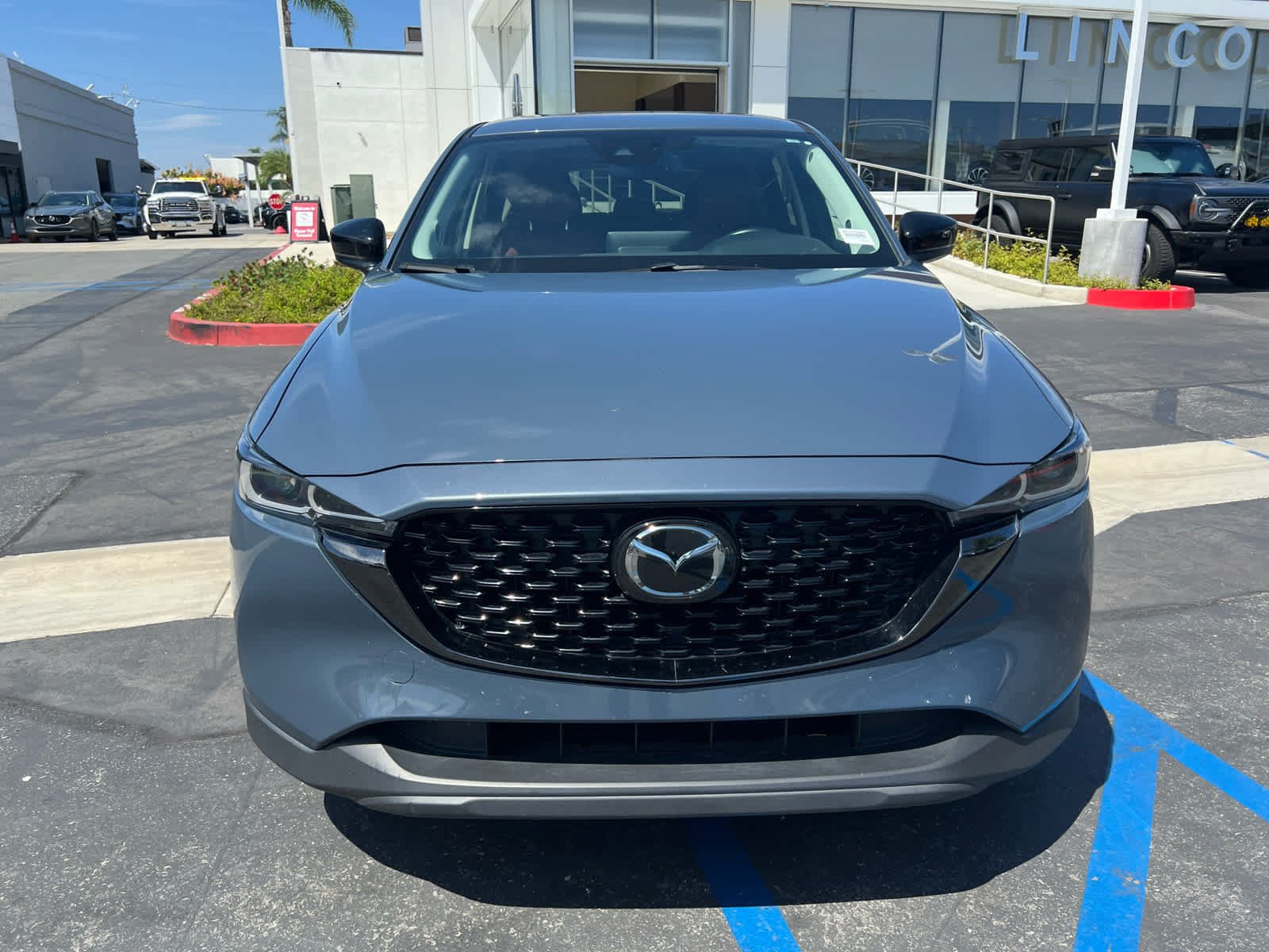 Used 2025 Polymetal Gray Metallic Mazda 2.5 S Carbon Edition image 1