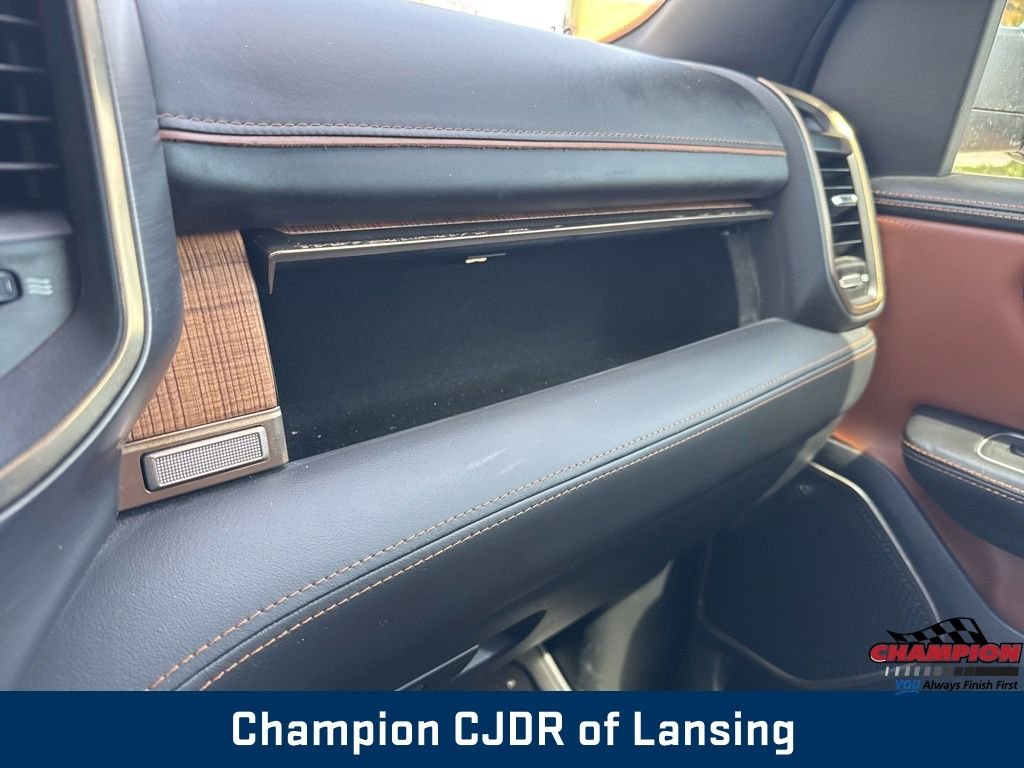 Used 2021 Diamond Black Ram Limited Longhorn image 39