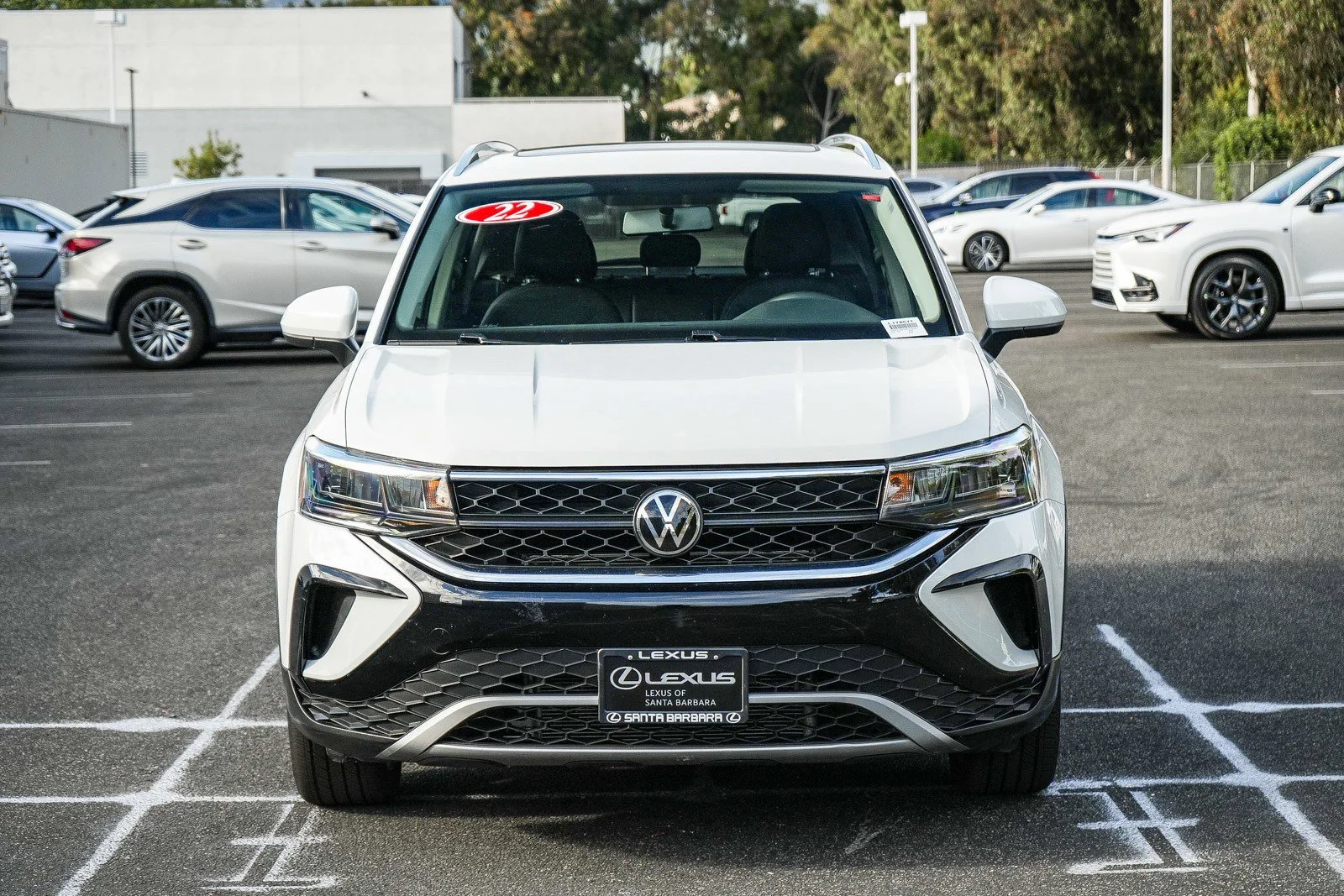 Used 2022 Volkswagen Taos SE with VIN 3VVTX7B21NM093519 for sale in Santa Barbara, CA