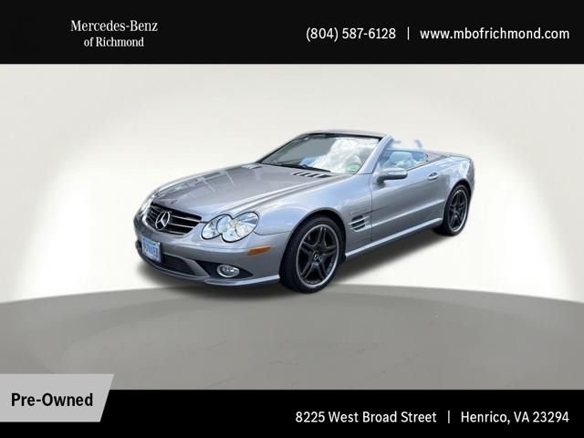 Used 2008 Silver Mercedes-Benz SL 55 AMG® image 1