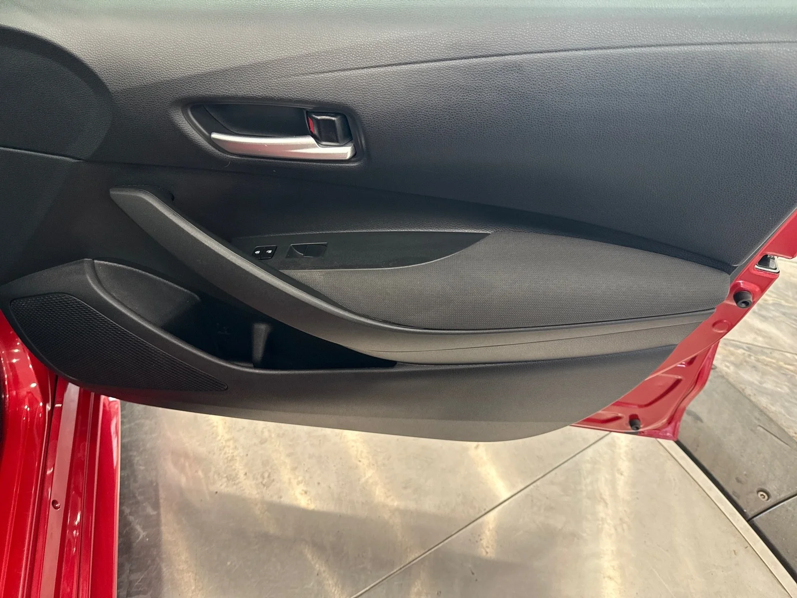 Used 2021 Barcelona Red Metallic Toyota LE image 43
