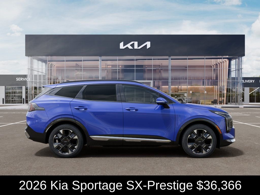 New 2026 Blue Kia SX-Prestige image 8
