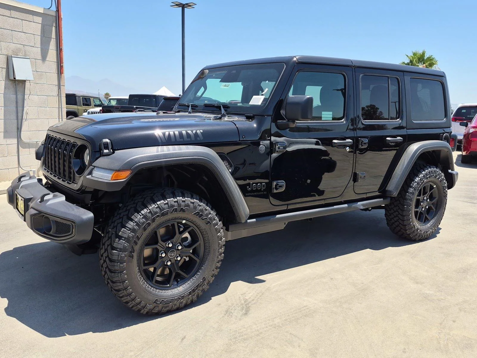 New 2026 Black Clear-Coat Exterior Paint Jeep Willys image 3