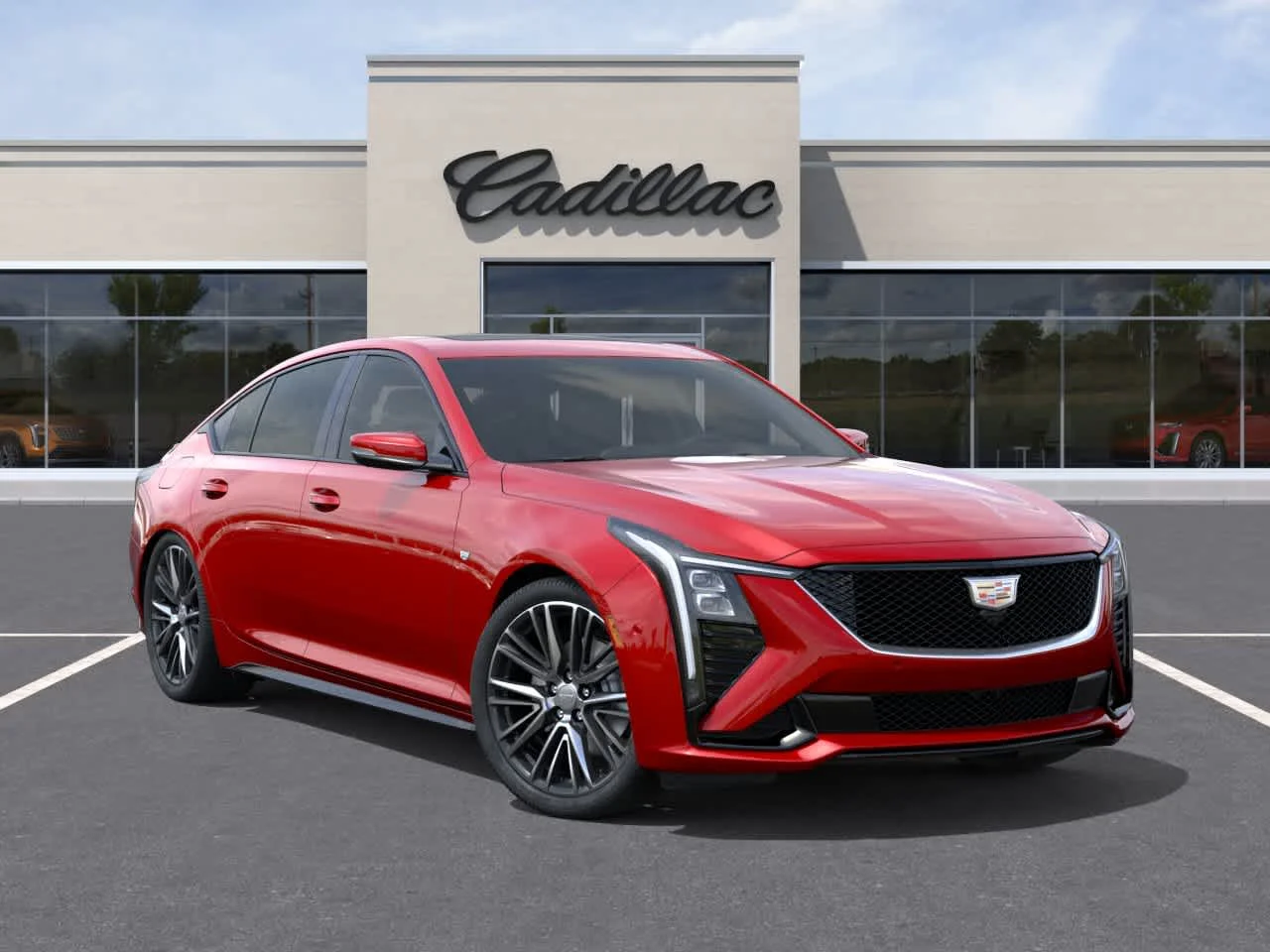 New 2026 Radiant Red Tintcoat Cadillac Sport image 7