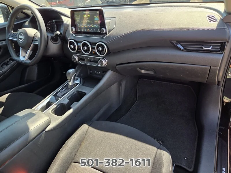 Used 2024 Super Black NISSAN SV CVT image 19