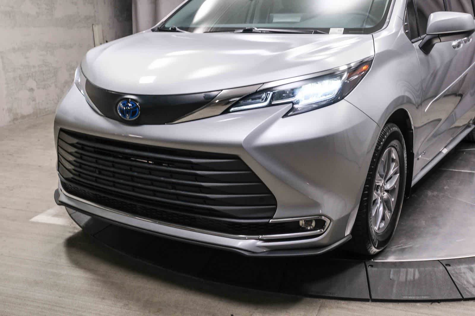 Used 2021 Celestial Silver Metallic Toyota XLE image 11