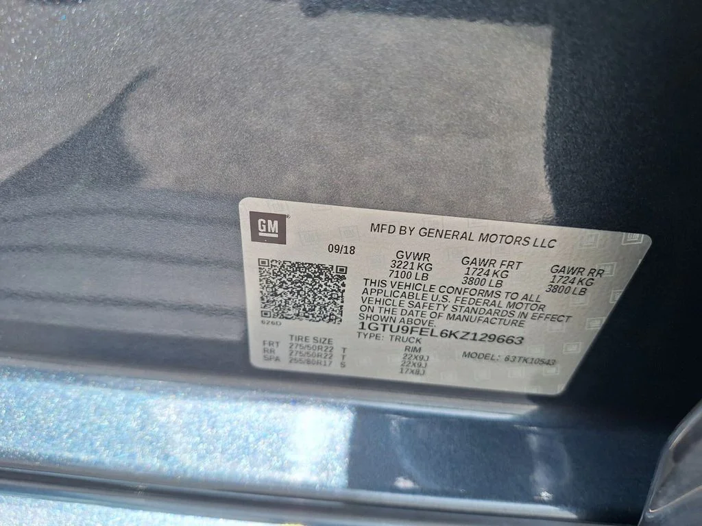 Certified Used 2019 Dark Sky Metallic GMC Denali image 35