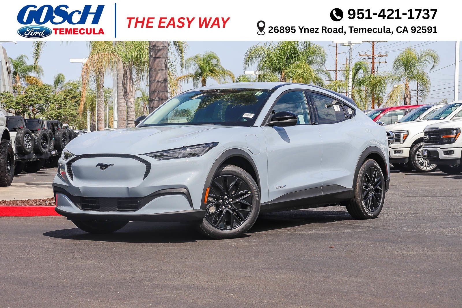 New 2026 Glacier Gray Metallic Tri-coat Ford Select image 1