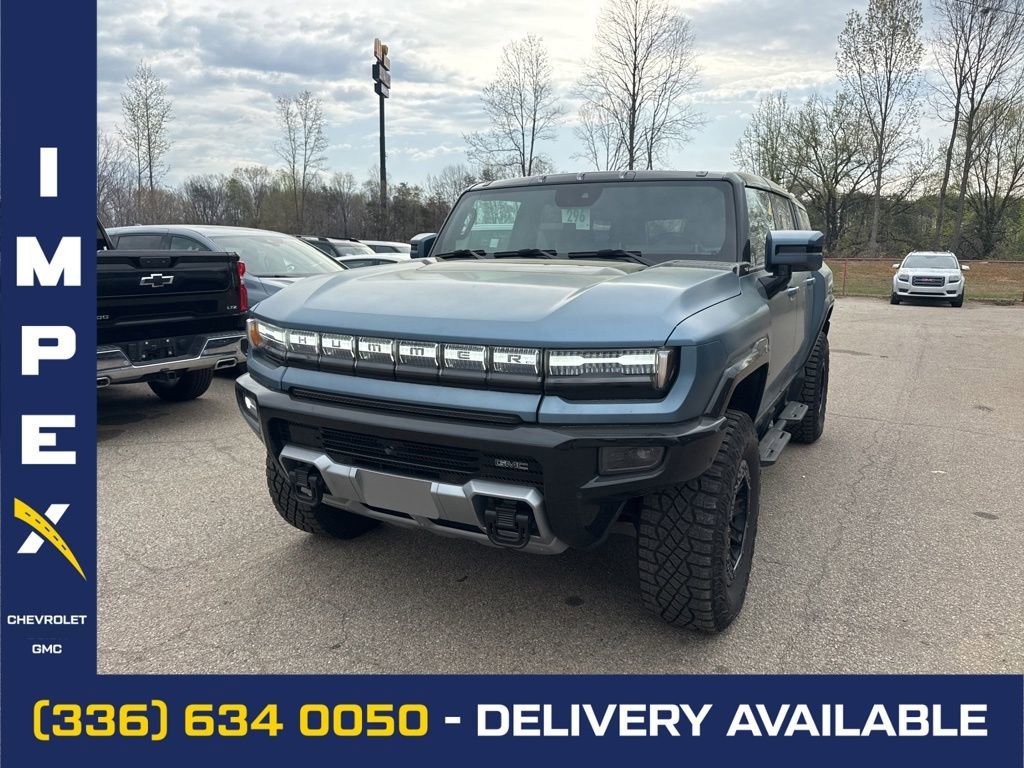 Neptune Blue Matte 2024 GMC Hummer EV SUV 3X AWD SUV / Crossover All-Wheel Drive