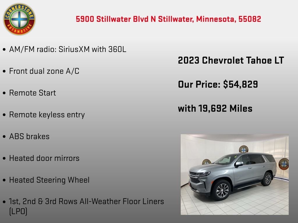Used 2023 STERLING GRAY METALLIC Chevrolet LT image 5