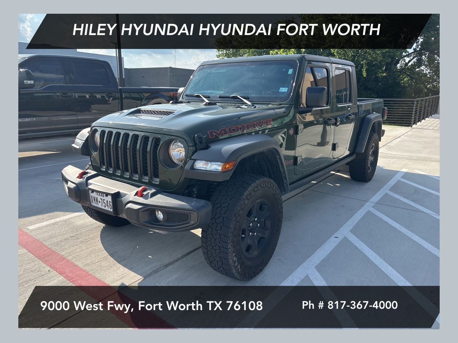 Used 2023 Sarge Green Clearcoat Jeep Mojave image 1