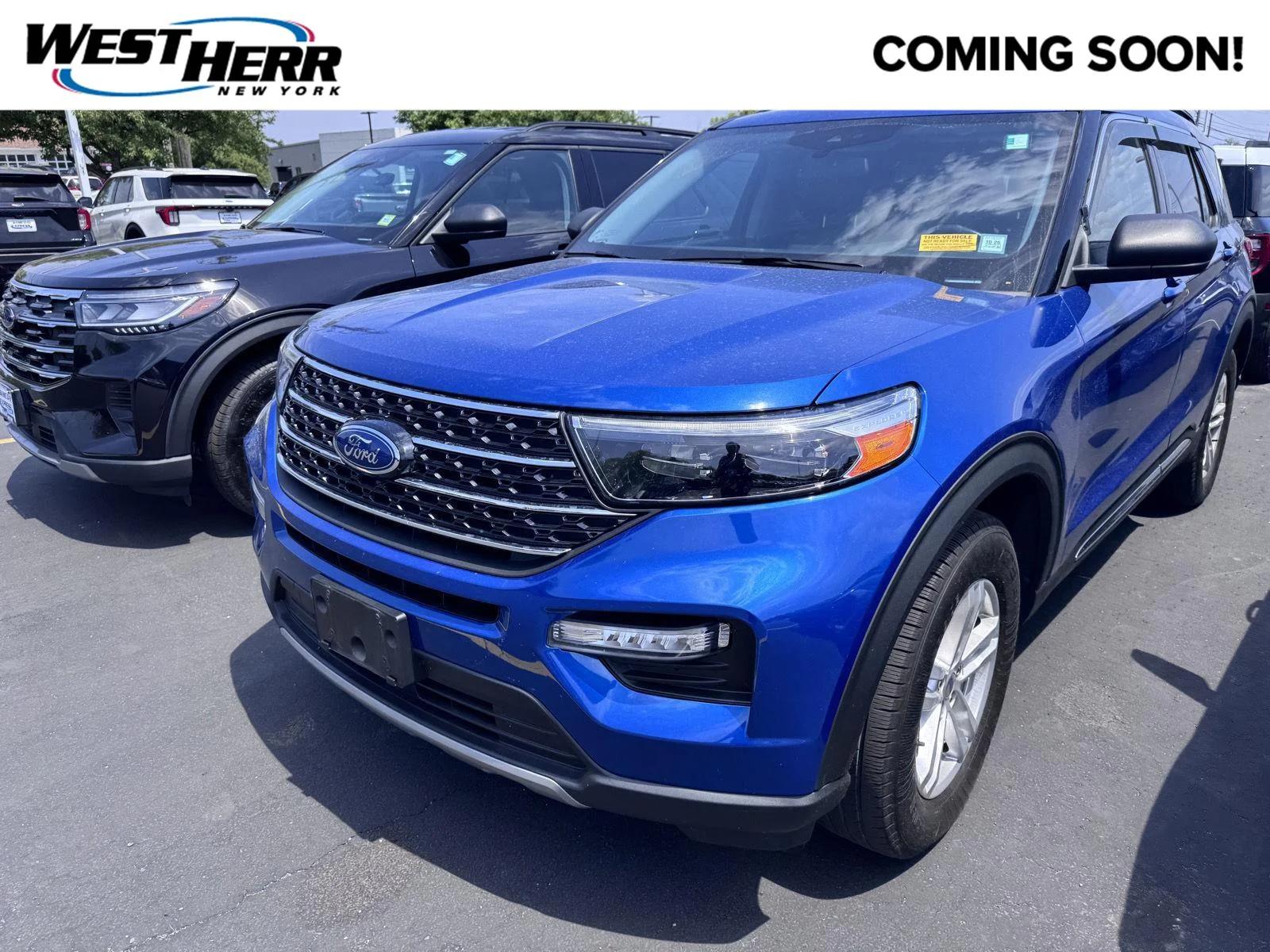 Used 2021 Atlas Blue Ford XLT image 1