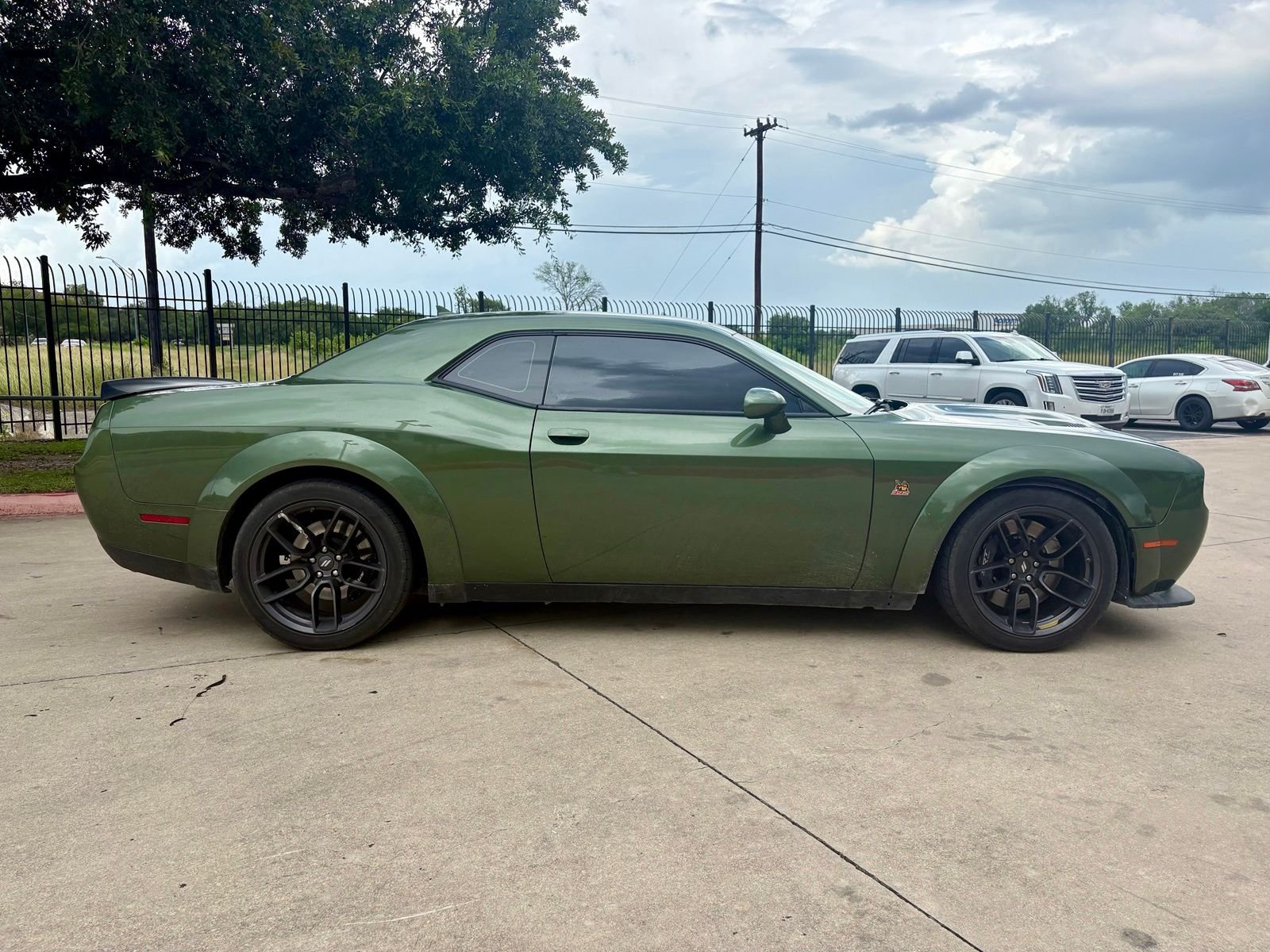Certified Used 2022 Green Dodge R/T Scat Pack Widebody image 2