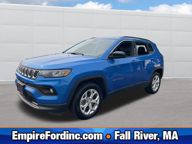 Certified Used 2024 Hydro Blue Pearlcoat Jeep Latitude image 1
