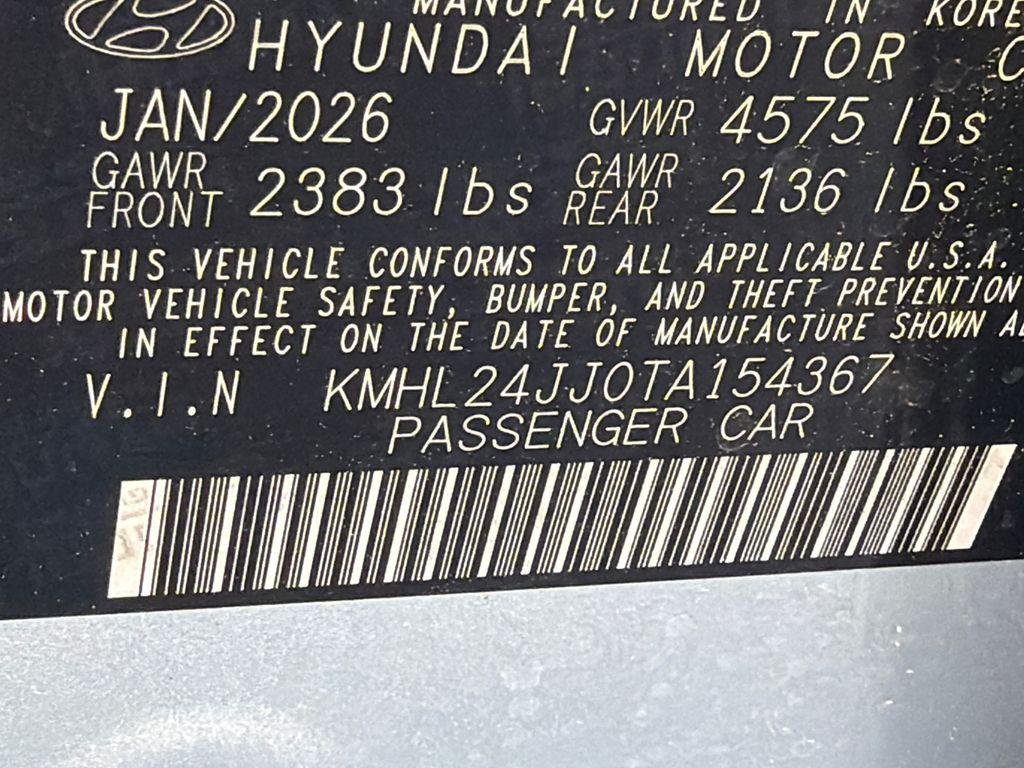 New 2026 Silver Hyundai Blue image 30