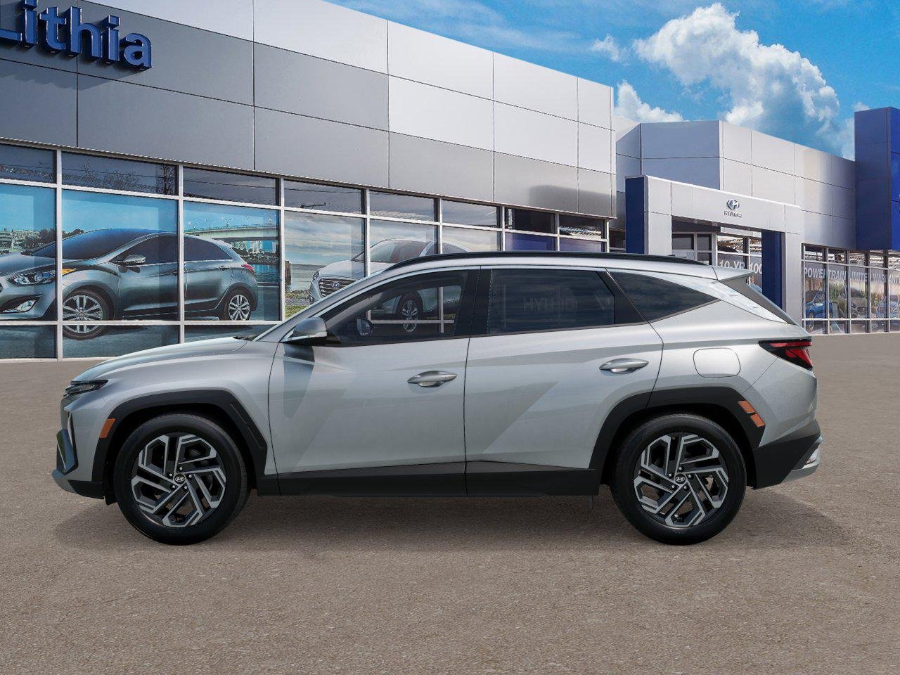 New 2026 Shimmering Silver Hyundai SEL Plus AWD image 3