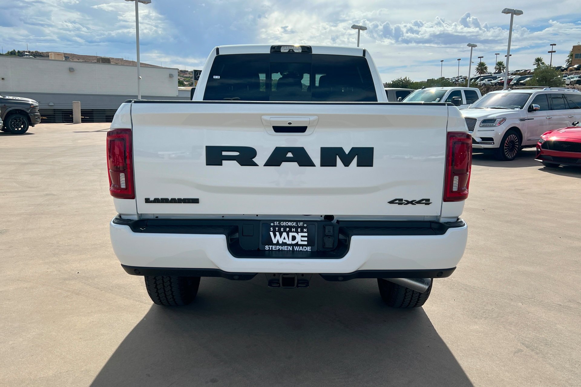 New 2027 Bright White Clear-Coat Exterior Paint RAM Laramie image 5