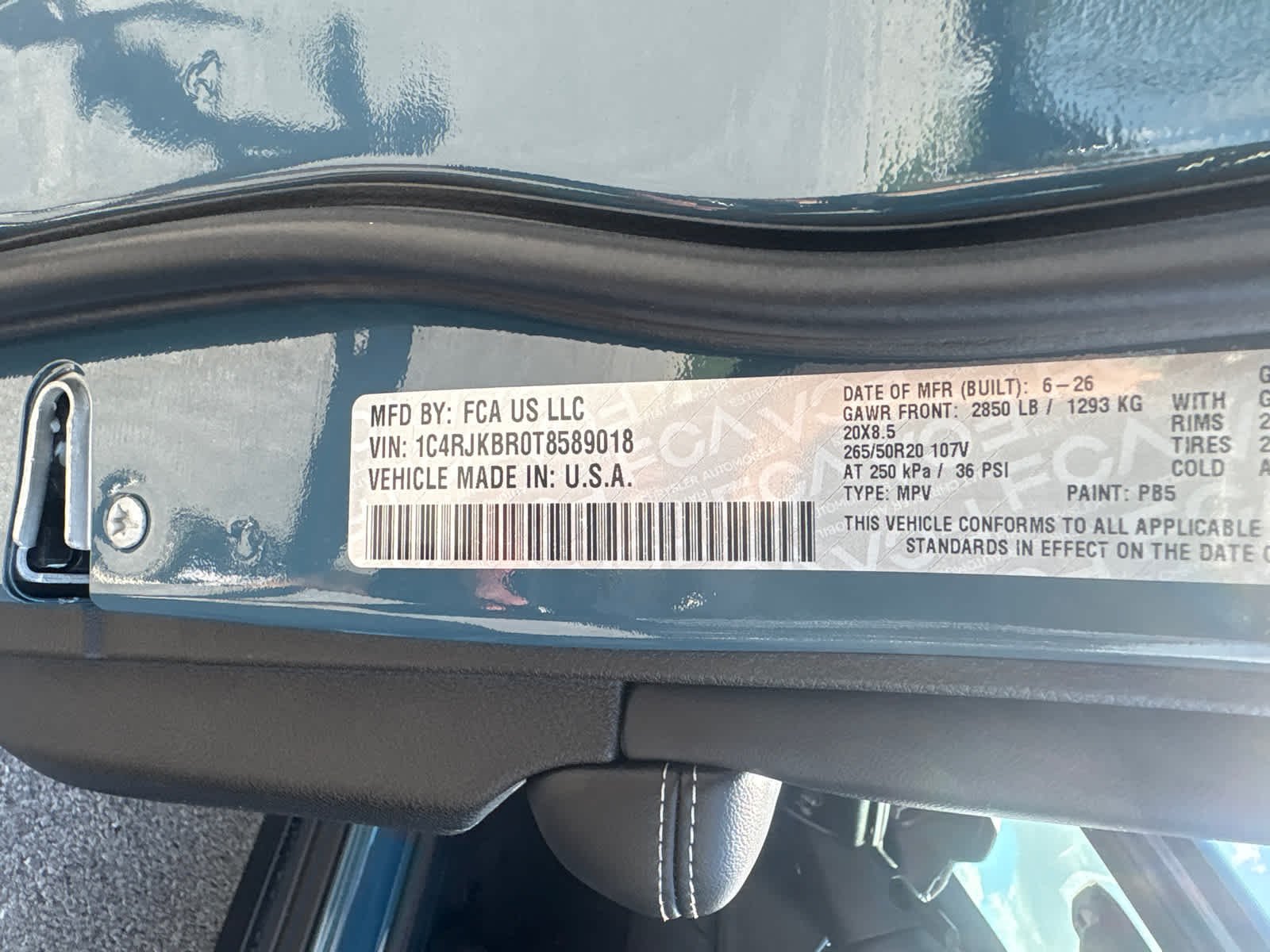 New 2026 Steel Blue Jeep Limited image 32