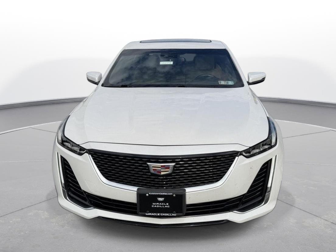 Used 2021 Crystal White Tricoat Cadillac Luxury image 7
