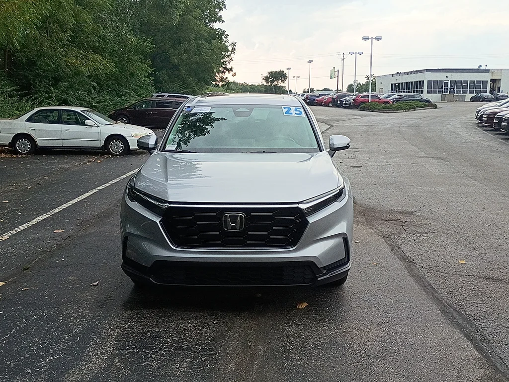 Certified Used 2025 Solar Silver Metallic Honda EX image 8