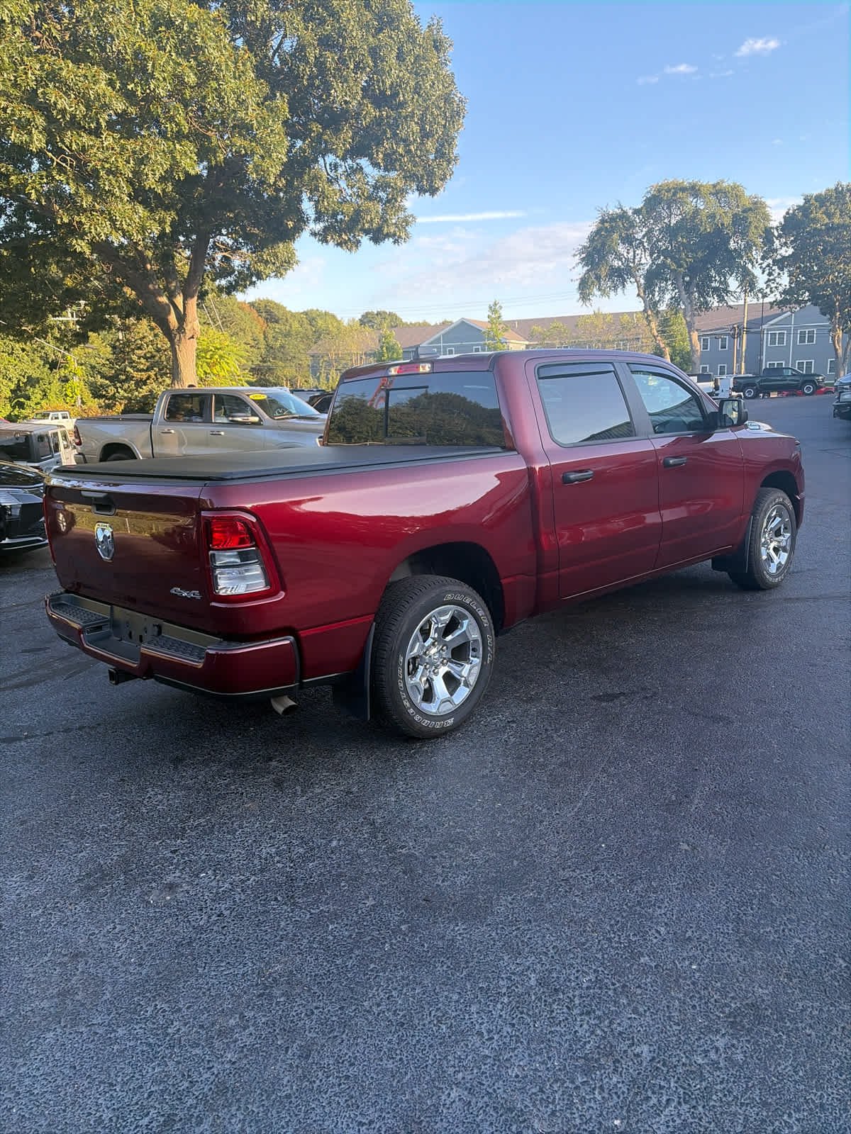 Used 2024 Delmonico Red Pearlcoat Ram Tradesman image 4