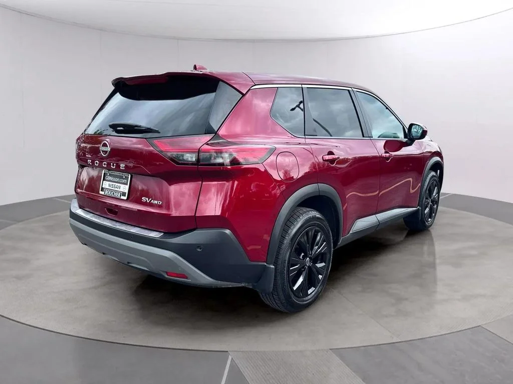 Certified Used 2023 Scarlet Ember Tintcoat Nissan SV image 3