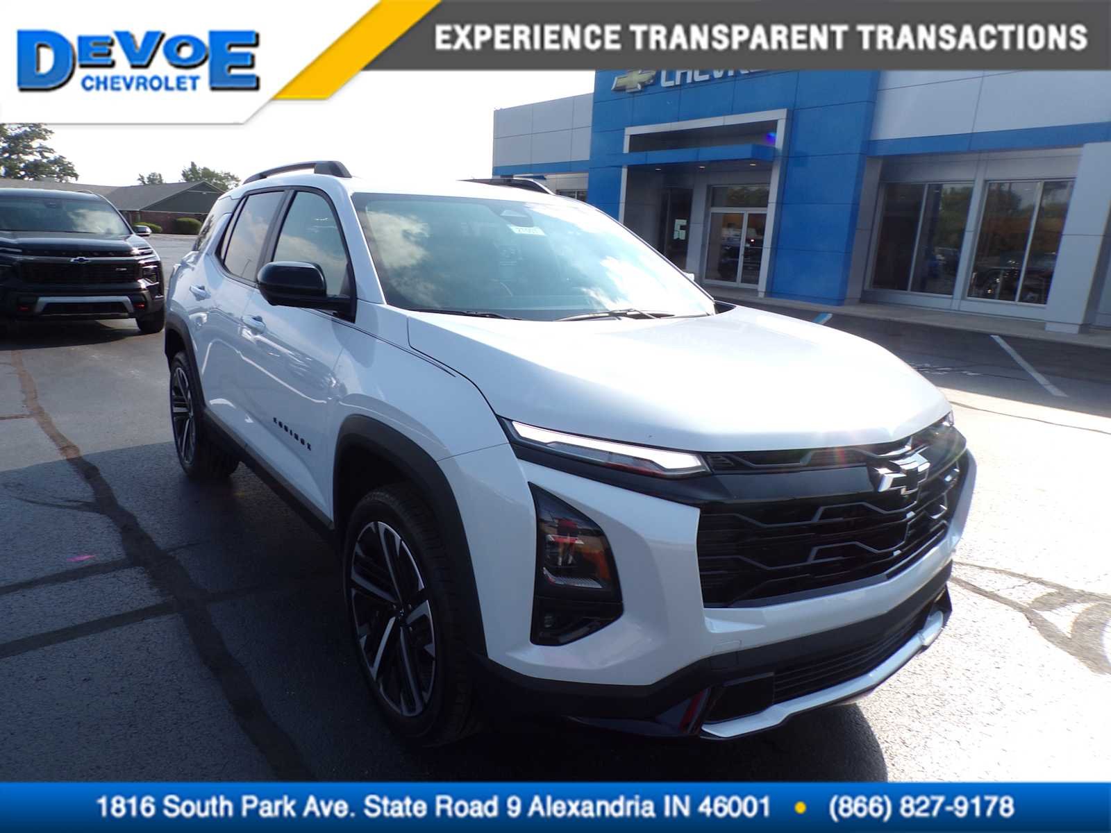 New 2027 Polar White Tricoat Chevrolet RS image 1