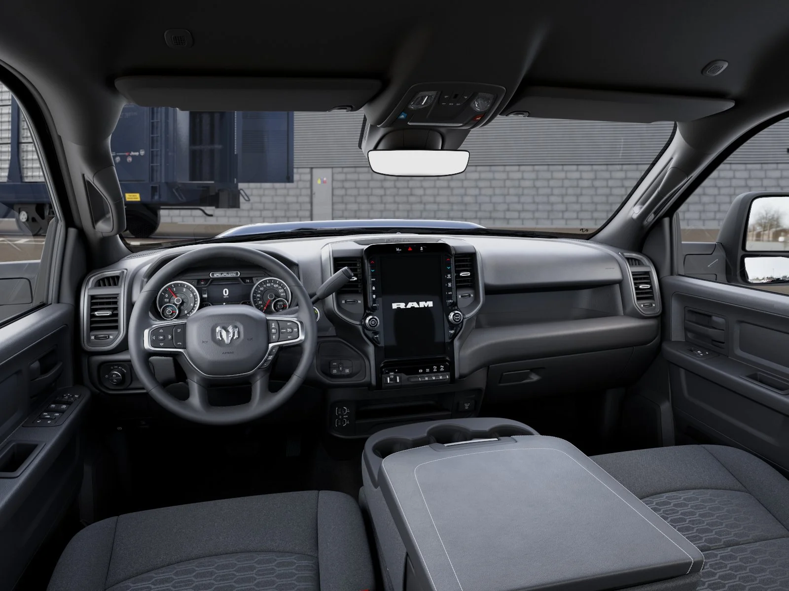 New 2026 Forged Blue Metallic Exterior Paint RAM Tradesman image 8
