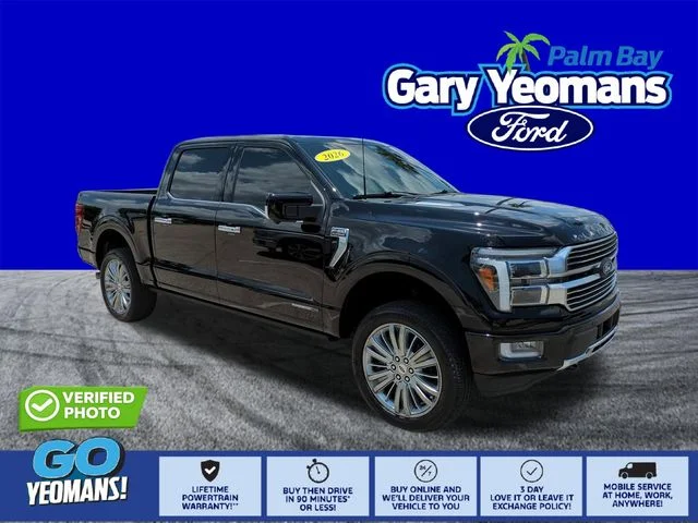 Used 2026 Agate Black Metallic Ford Platinum image 1
