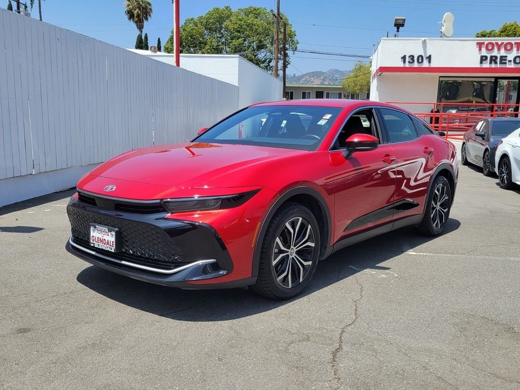 Certified Used 2024 Red Toyota XLE image 1