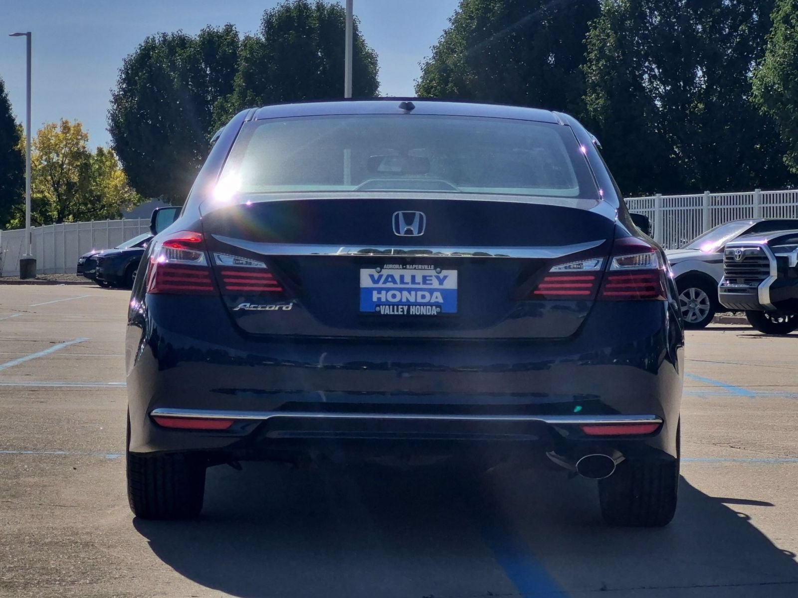 Certified Used 2016 Obsidian Blue Pearl Honda EX-L Sedan image 8