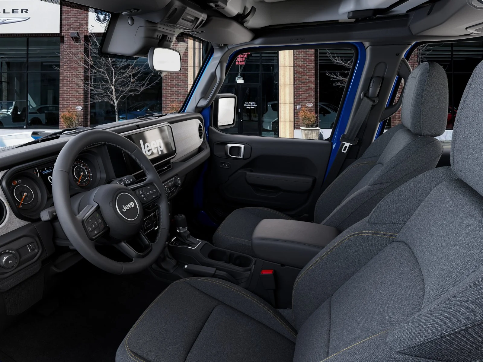 New 2026 Hydro Blue Pearl-Coat Exterior Paint Jeep Sport image 48