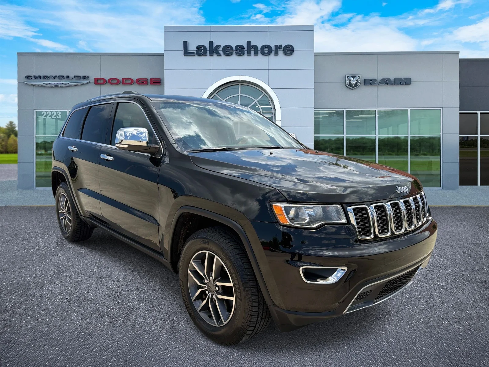 Used 2020 Black Jeep Limited 4x2 image 1
