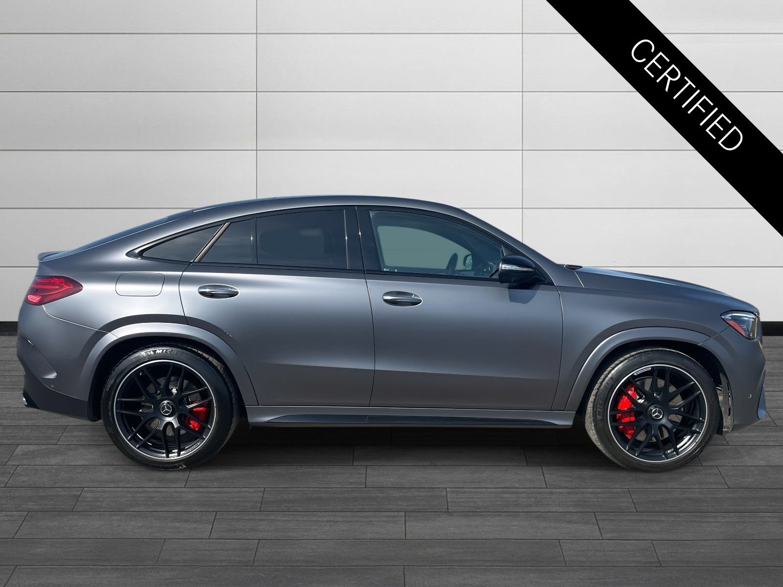 Certified Used 2025 Moonlight White Metallic Mercedes-Benz GLE 63 S AMG® image 2