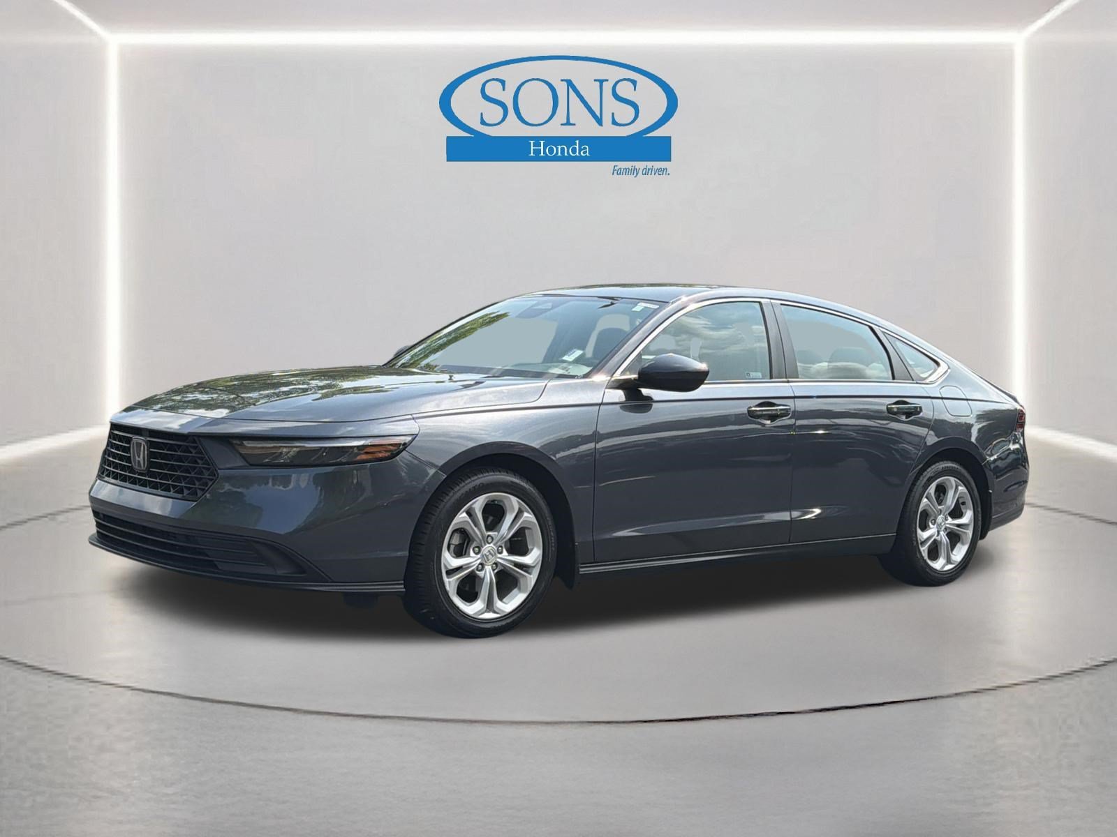 Used 2023 Meteorite Gray Metallic Honda LX image 16