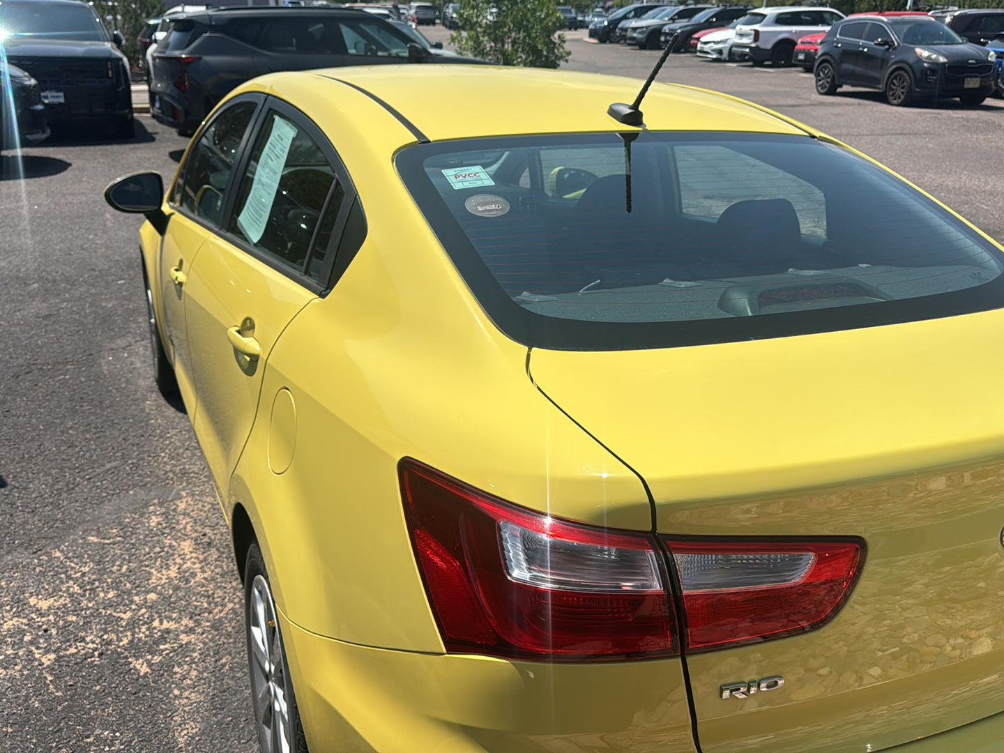 Used 2016 Digital Yellow Kia LX image 5