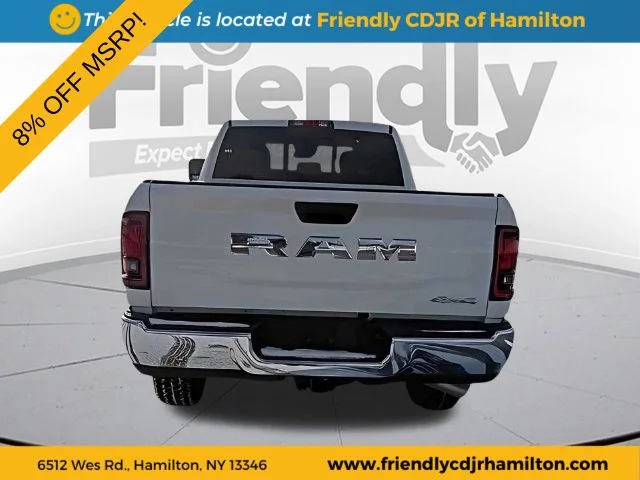 New 2026 Bright White Clear-Coat Exterior Paint RAM Tradesman image 4