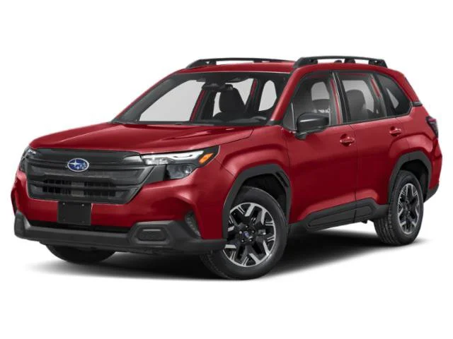 Used 2025 Crimson Red Pearl Subaru Base image 1