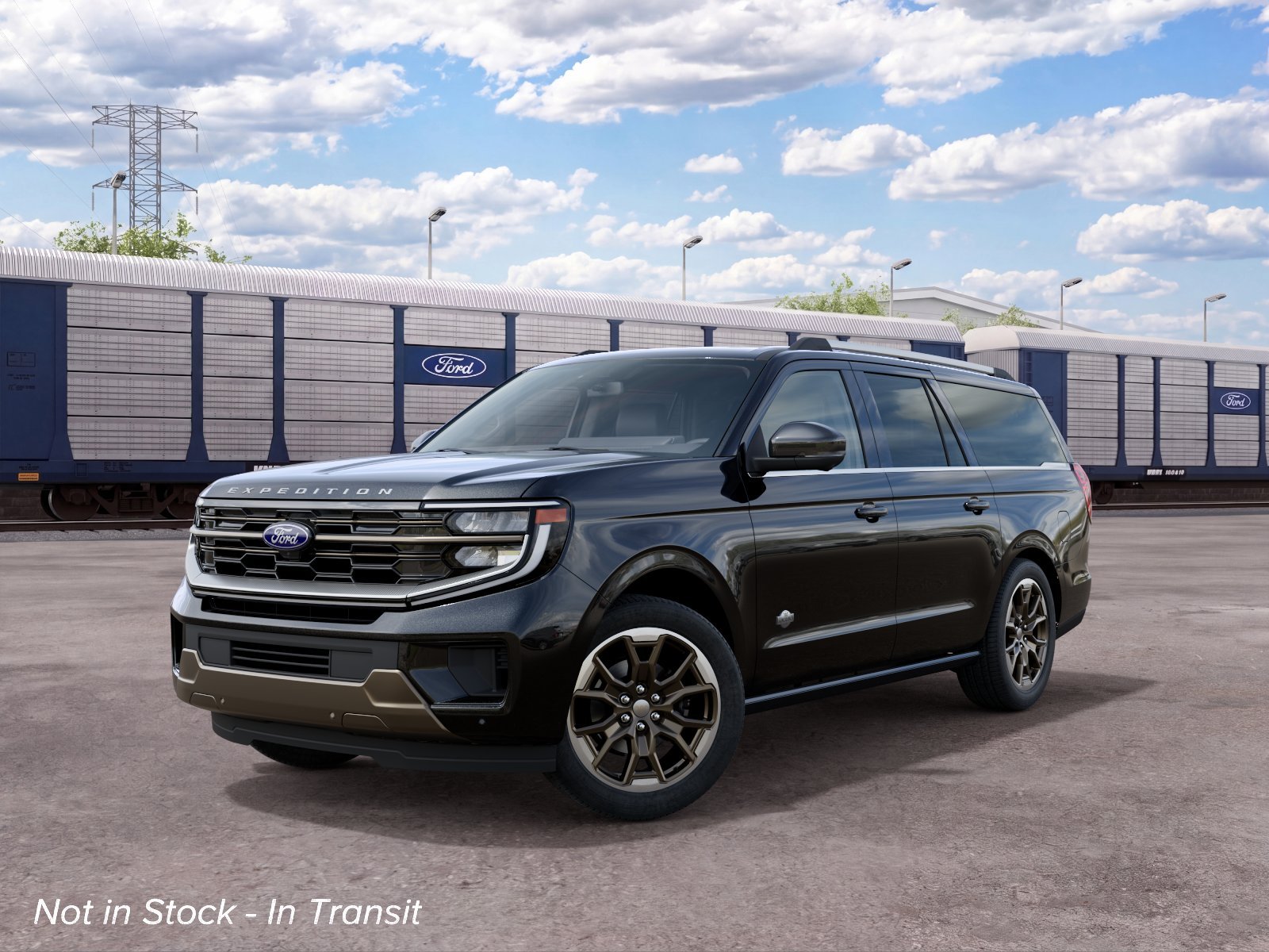 New 2027 Agate Black Metallic Ford King Ranch image 2