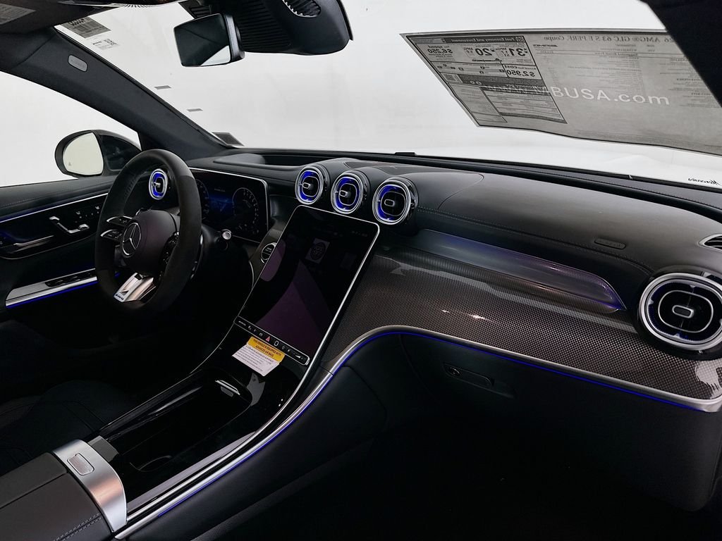 New 2026 Polar White Mercedes-Benz GLC 63 AMG® S E Performance Coupe image 31