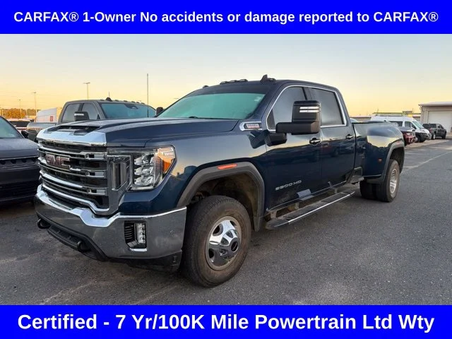 Used 2023 Blue GMC SLE image 1
