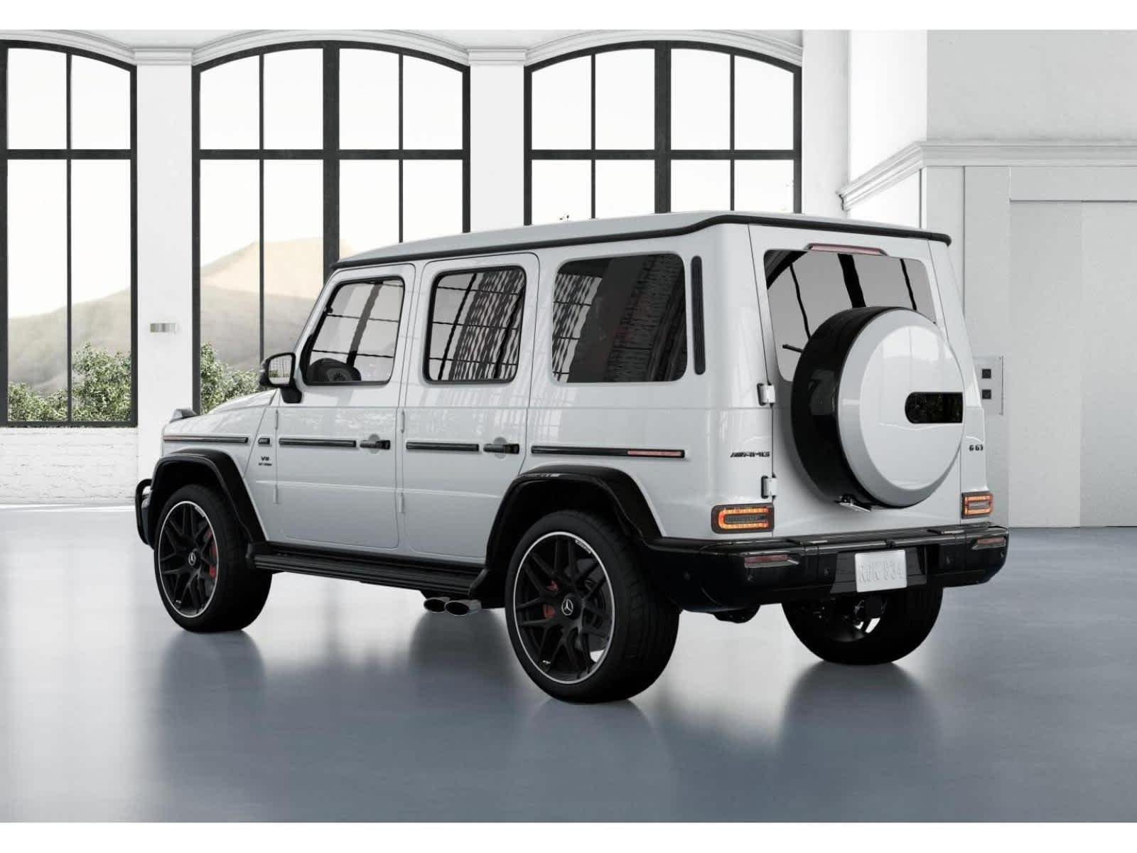 New 2026 MANUFAKTUR Moonlight White Metallic Mercedes-Benz AMG® G 63 SUV image 68