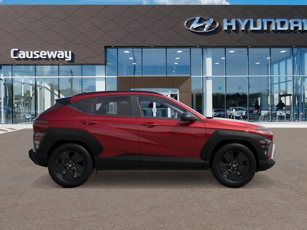 New 2027 Ultimate Red Metallic Hyundai SEL Sport AWD image 7
