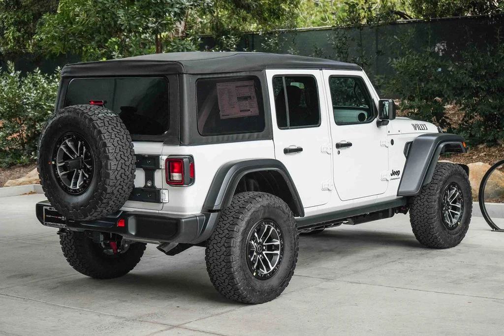 New 2026 Bright White Clear-Coat Exterior Paint Jeep Willys image 6