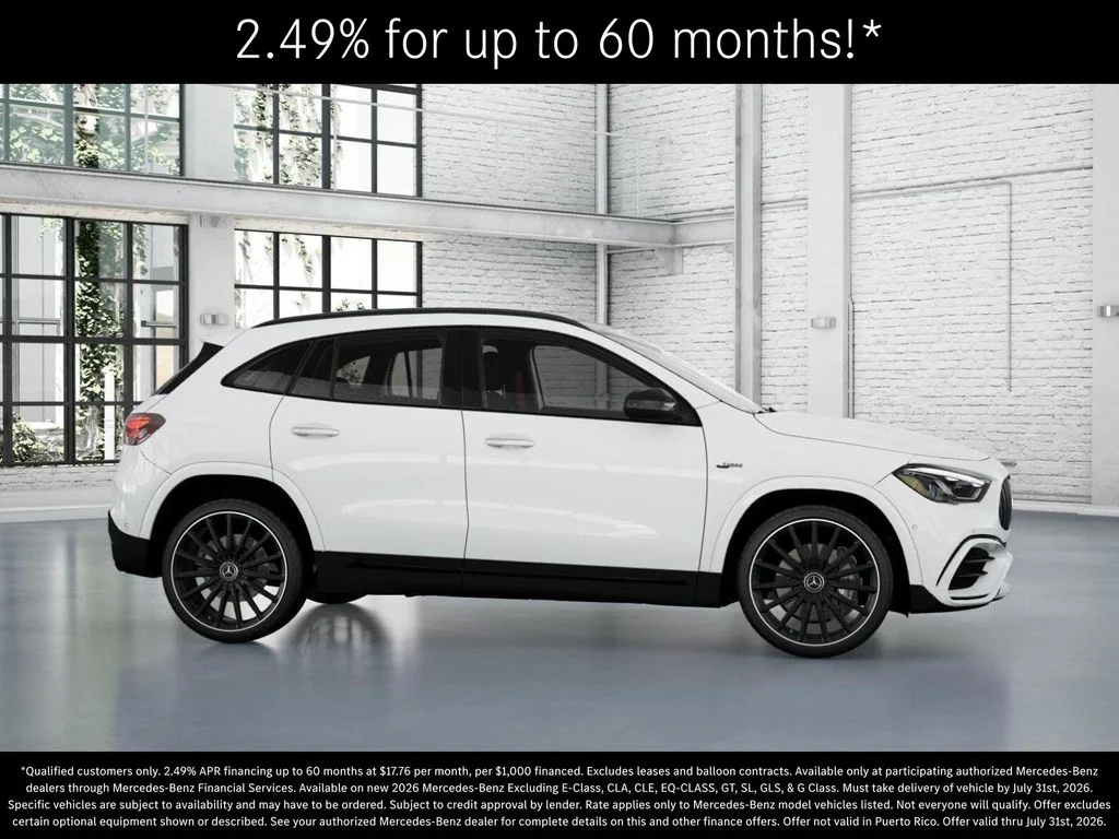 New 2026 Polar White Mercedes-Benz AMG® GLA 35 4MATIC SUV image 15