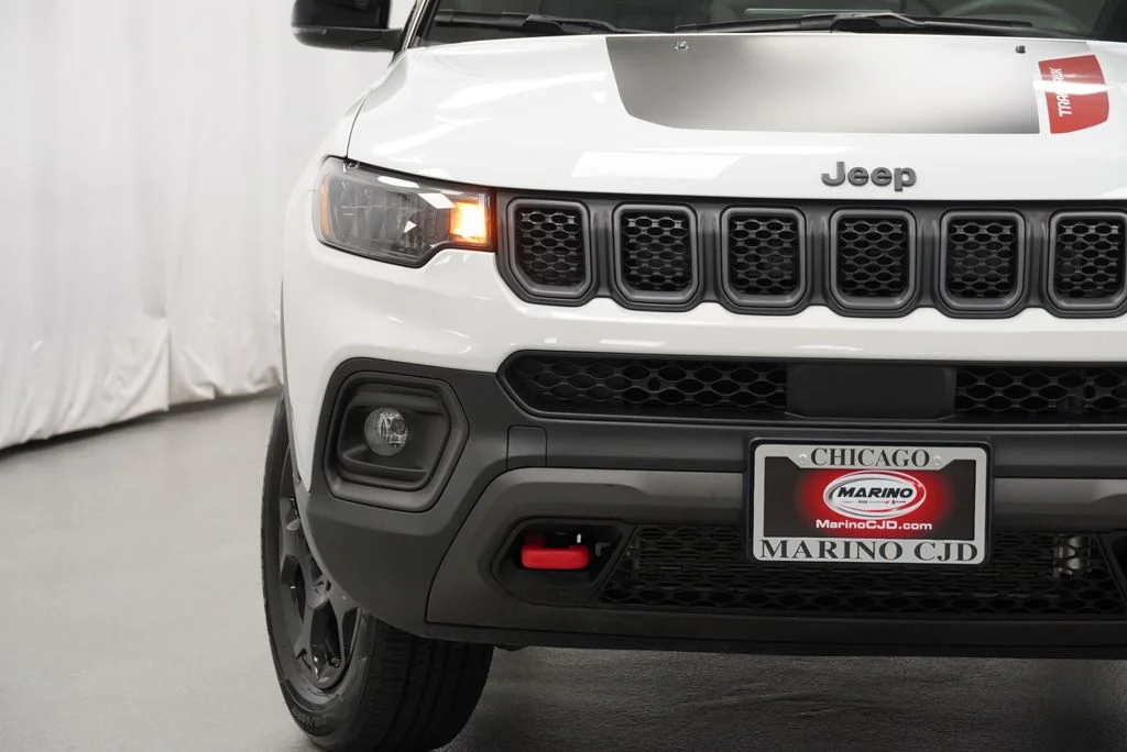 Certified Used 2023 White Jeep Trailhawk image 11