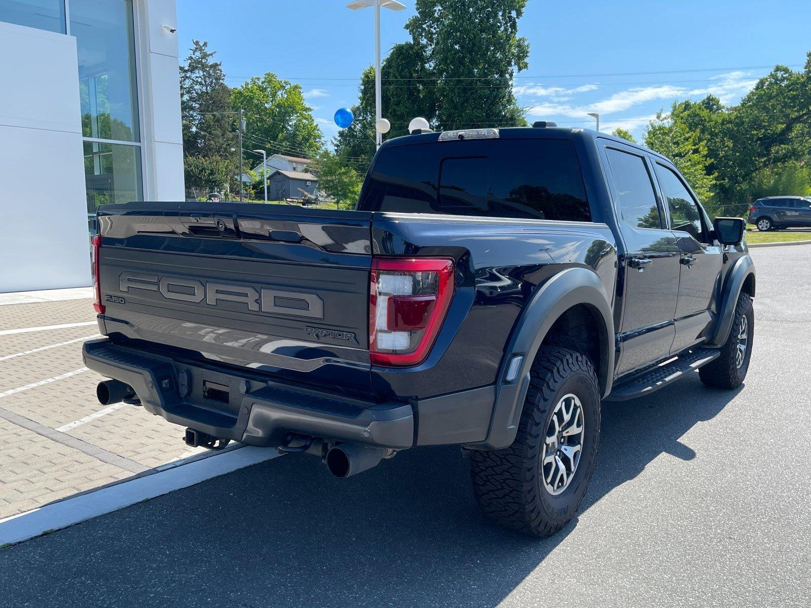 Used 2022 Antimatter Blue Ford Raptor image 5